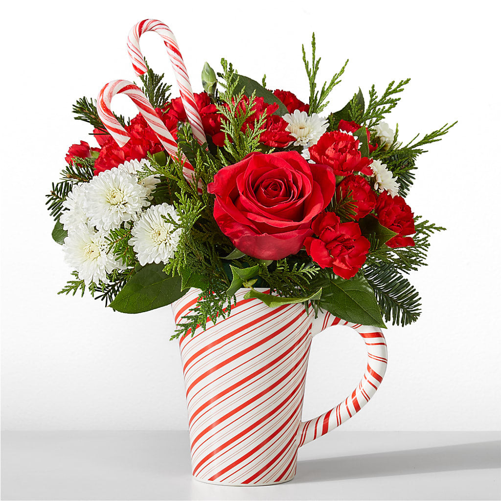 Peppermint Swirl Mug – COUNTRY PEDDLER FLORAL & GIFT, Savanna IL