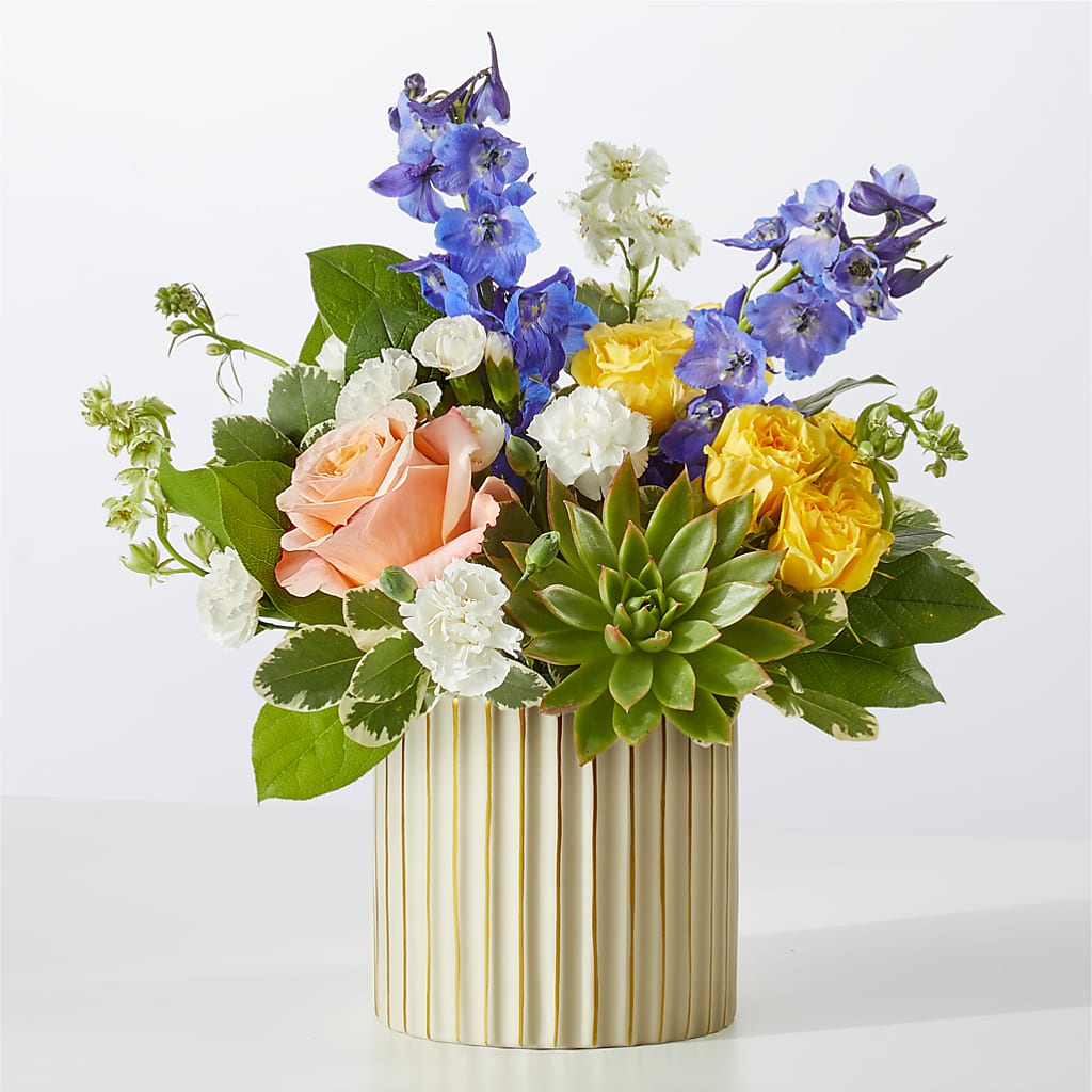 Cobalt Reverie Bouquet – COUNTRY PEDDLER FLORAL & GIFT, Savanna IL