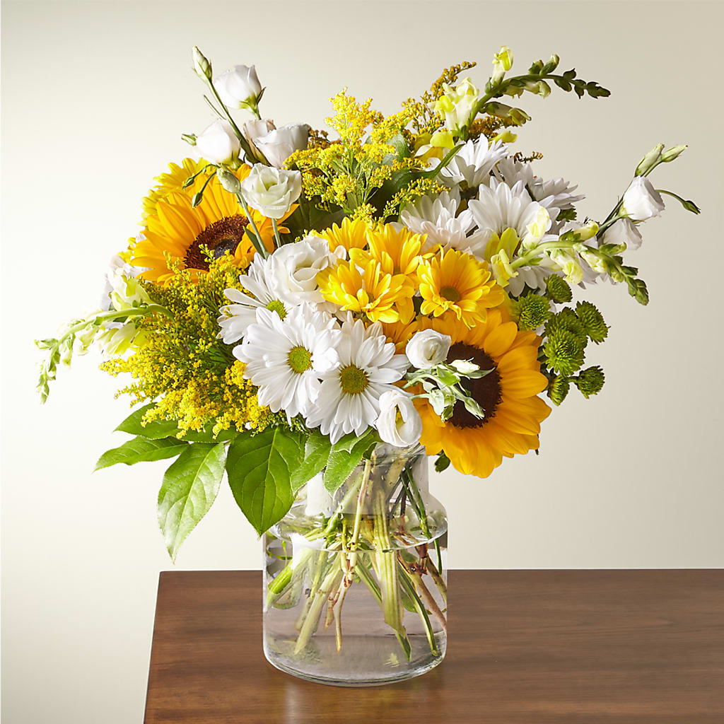 Hello Sunshine Bouquet – COUNTRY PEDDLER FLORAL & GIFT, Savanna IL