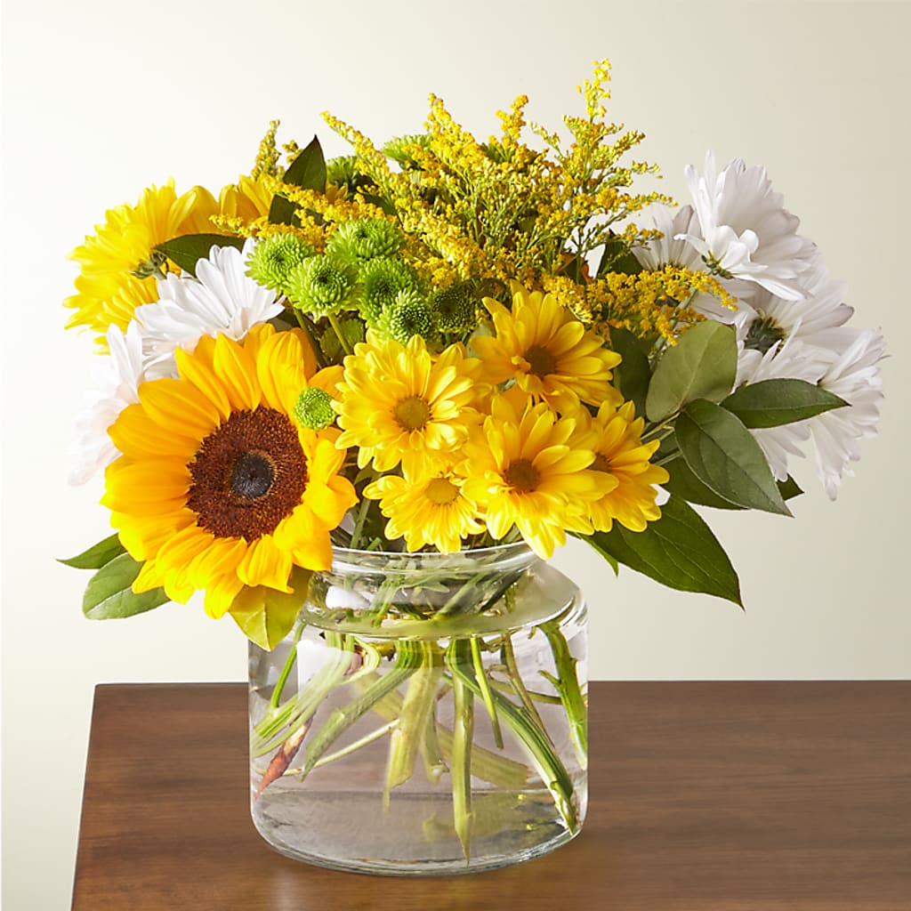 Hello Sunshine Bouquet – COUNTRY PEDDLER FLORAL & GIFT, Savanna IL