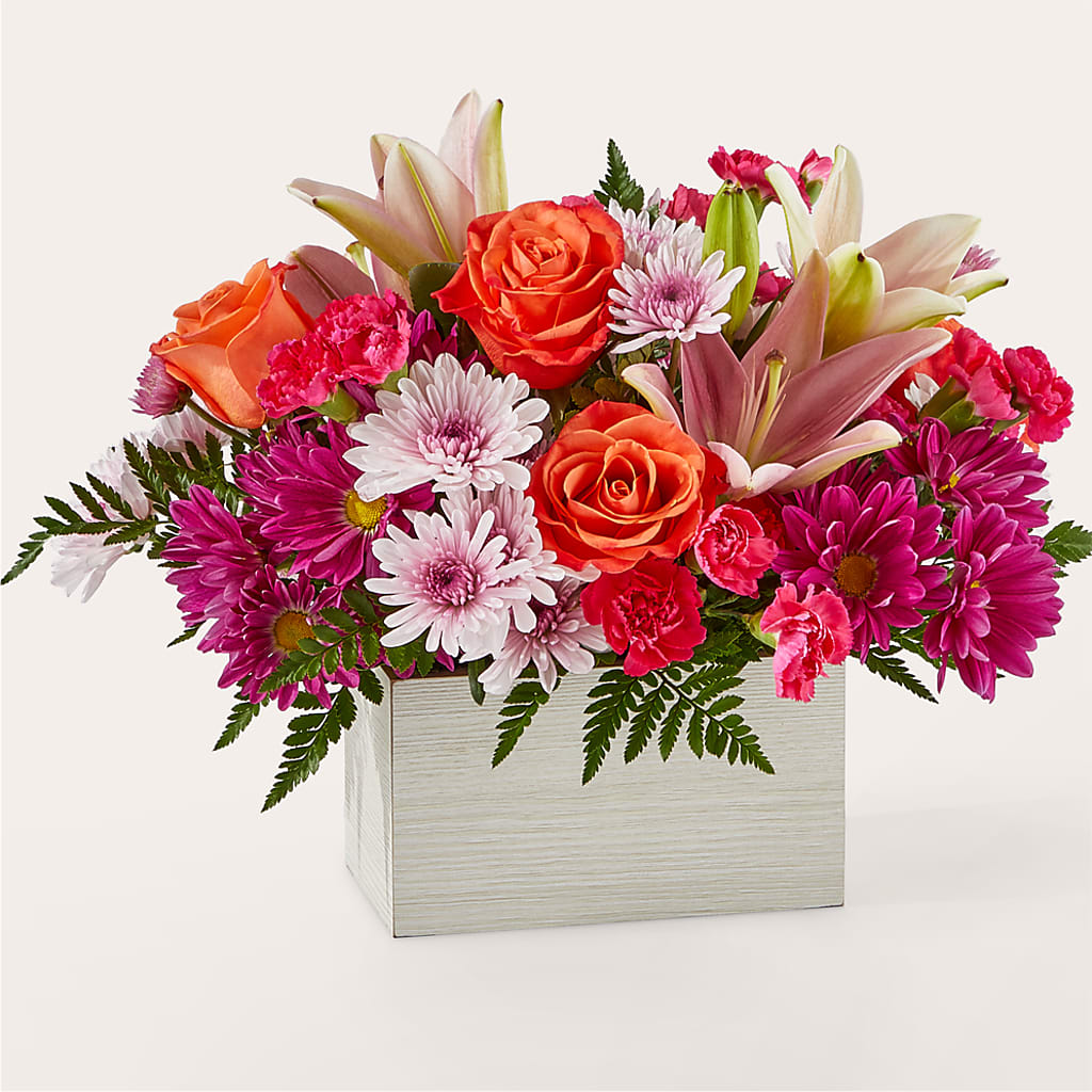 Light of My Life Box Bouquet – COUNTRY PEDDLER FLORAL & GIFT, Savanna IL