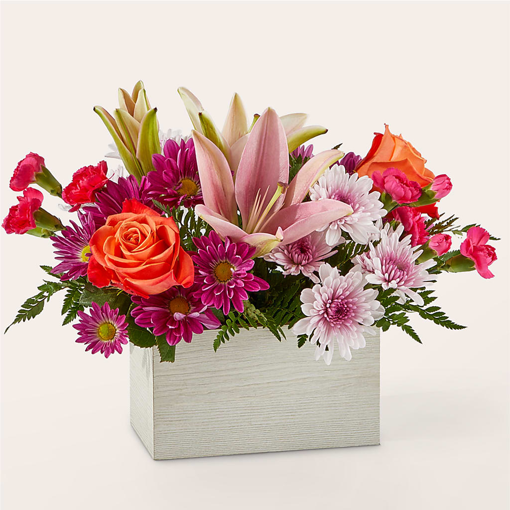 Light of My Life Box Bouquet – COUNTRY PEDDLER FLORAL & GIFT, Savanna IL