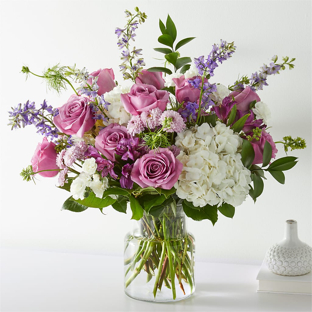 Violet Caress Bouquet – COUNTRY PEDDLER FLORAL & GIFT, Savanna IL