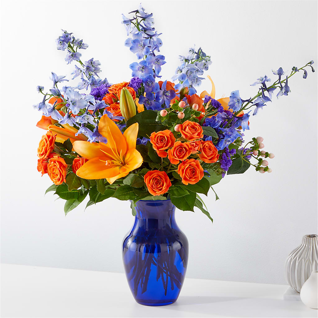 Radiant Citrus Bouquet – COUNTRY PEDDLER FLORAL & GIFT, Savanna IL