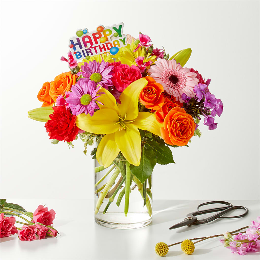 Cue the Confetti - A Florist Original – COUNTRY PEDDLER FLORAL & GIFT, Savanna IL