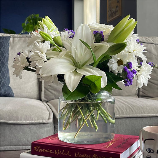 Beyond Blue Bouquet – COUNTRY PEDDLER FLORAL & GIFT, Savanna IL