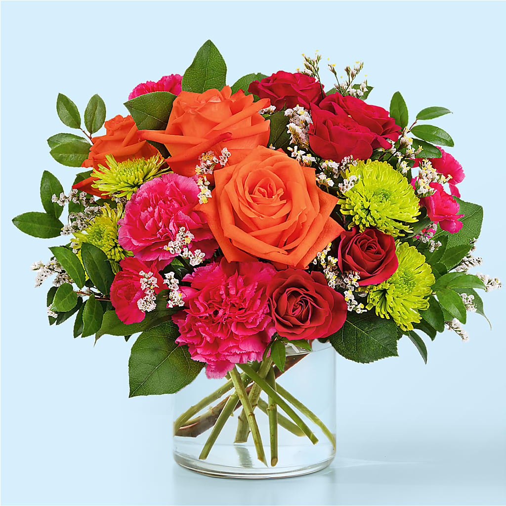 Colorful Carnival Bouquet – COUNTRY PEDDLER FLORAL & GIFT, Savanna IL