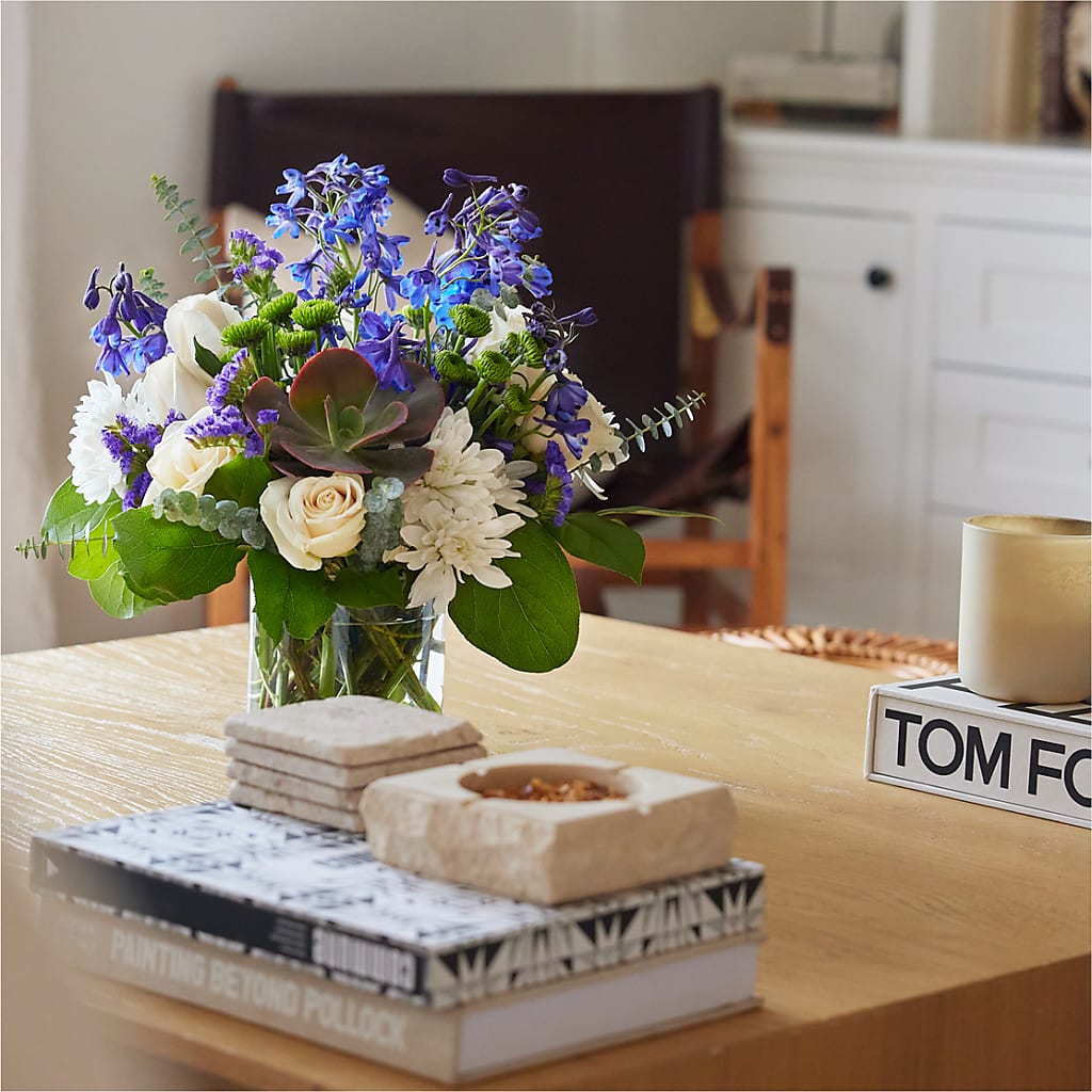 Cerulean Waves Bouquet – COUNTRY PEDDLER FLORAL & GIFT, Savanna IL