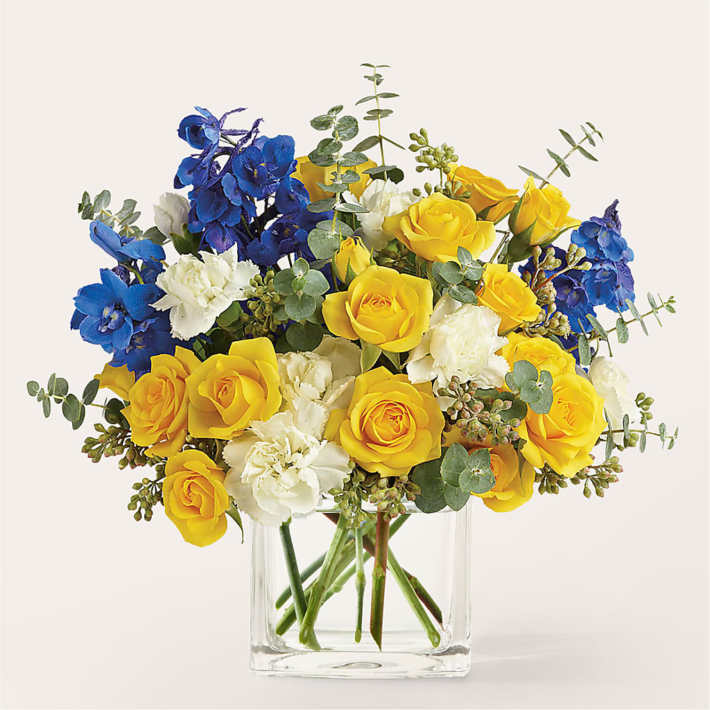 Sparkling Citrine Bouquet – COUNTRY PEDDLER FLORAL & GIFT, Savanna IL