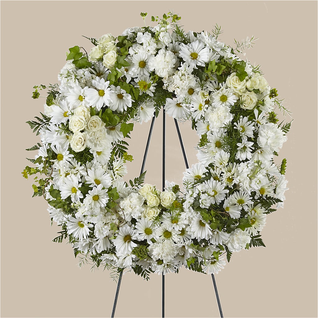Faithful Wishes Wreath – COUNTRY PEDDLER FLORAL & GIFT, Savanna IL