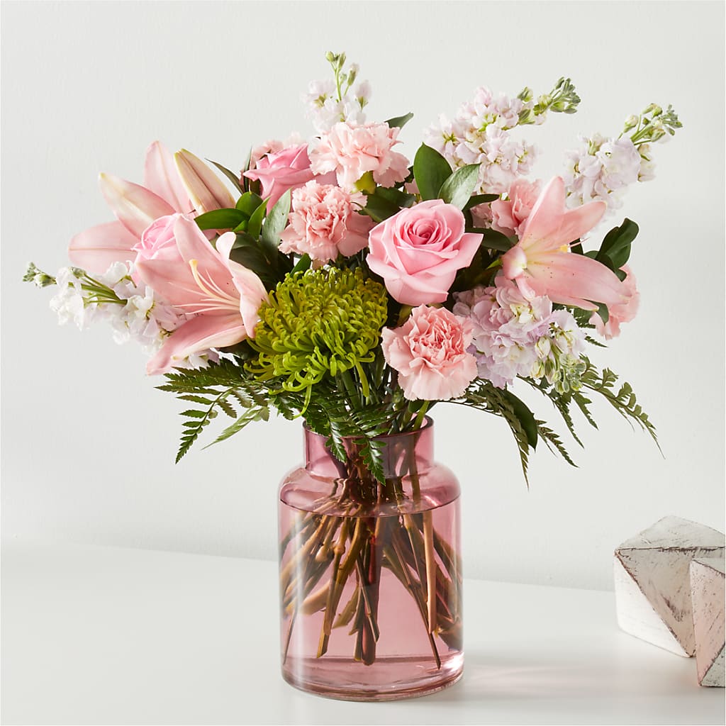 Pretty in Pink Bouquet – COUNTRY PEDDLER FLORAL & GIFT, Savanna IL