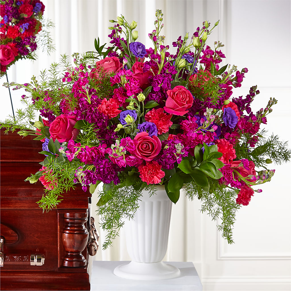 Eternal Day Arrangement – COUNTRY PEDDLER FLORAL & GIFT, Savanna IL