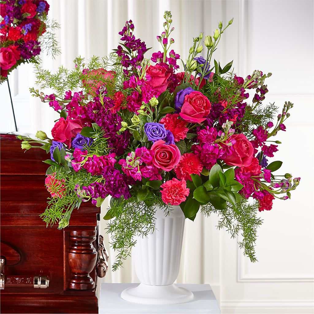 Eternal Day Arrangement – COUNTRY PEDDLER FLORAL & GIFT, Savanna IL