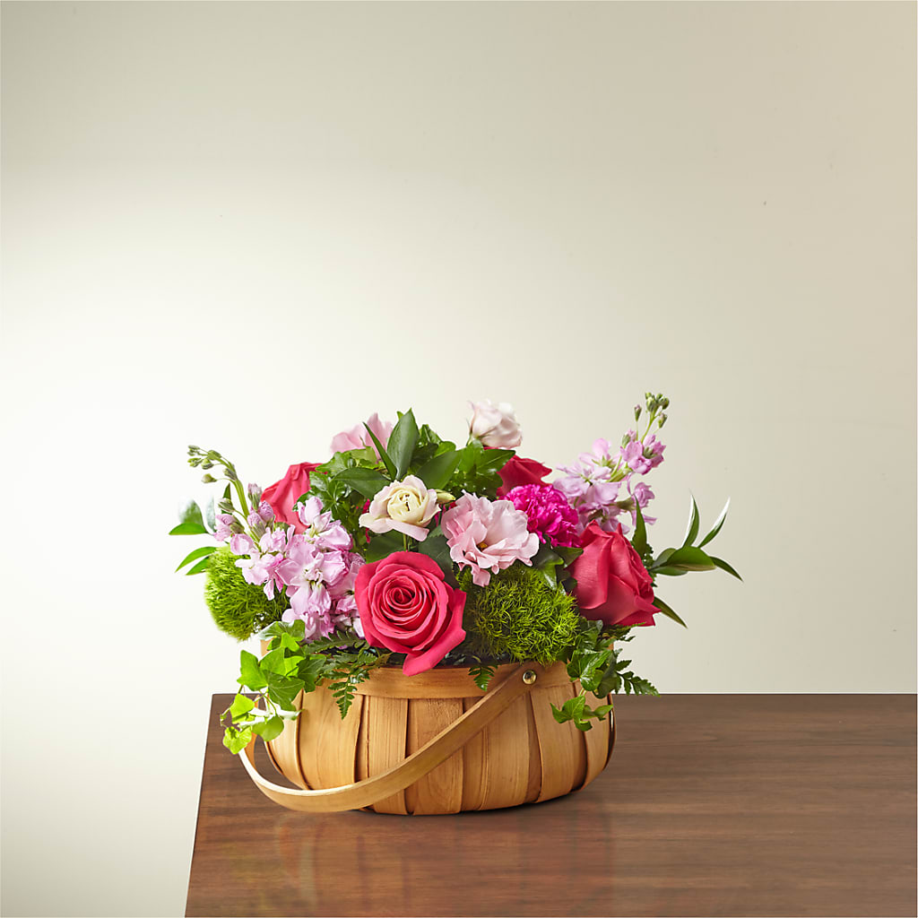 Radiance in Bloom Basket – COUNTRY PEDDLER FLORAL & GIFT, Savanna IL
