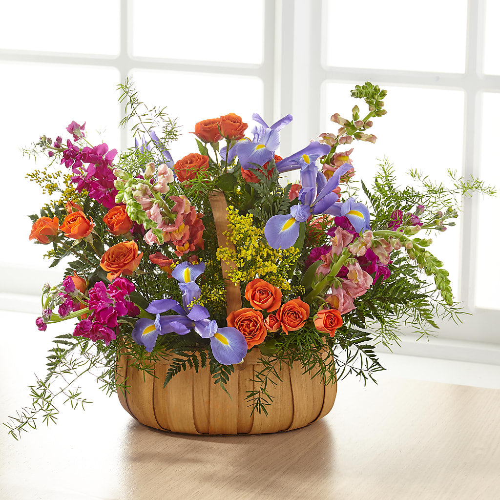 Garden of Life Basket – COUNTRY PEDDLER FLORAL & GIFT, Savanna IL