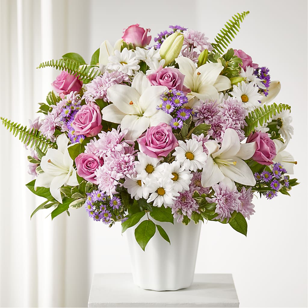 Warmest Thoughts Tabletop Basket – COUNTRY PEDDLER FLORAL & GIFT, Savanna IL