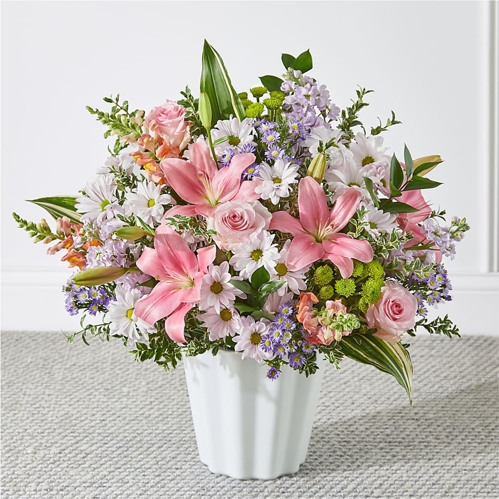 Abundant Compassion Floor Basket – COUNTRY PEDDLER FLORAL & GIFT, Savanna IL