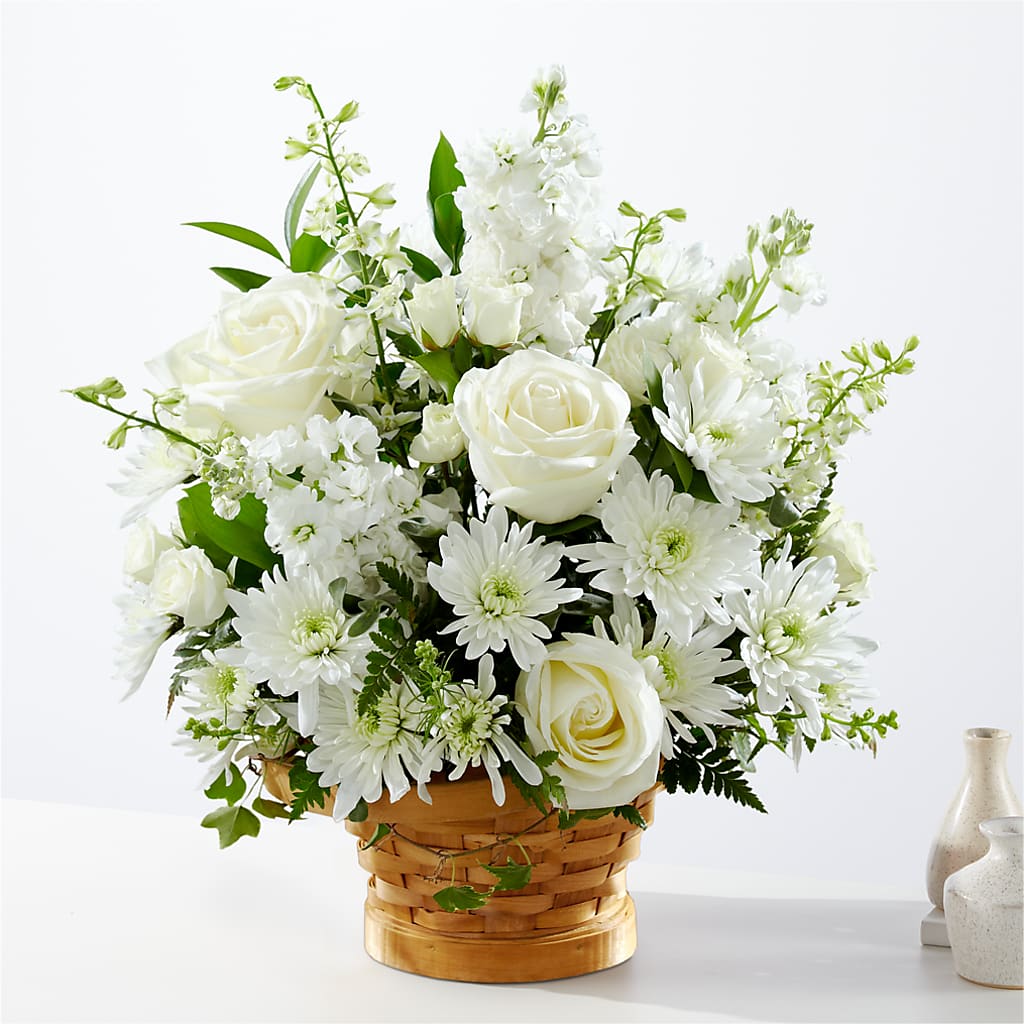 Heartfelt Condolences Arrangement – COUNTRY PEDDLER FLORAL & GIFT, Savanna IL