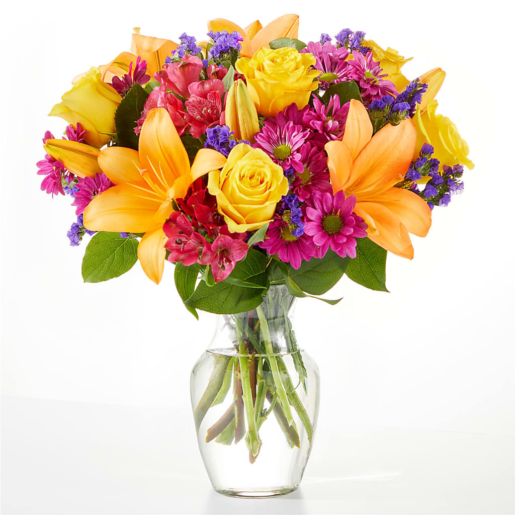 Colorful Visions Bouquet – COUNTRY PEDDLER FLORAL & GIFT, Savanna IL