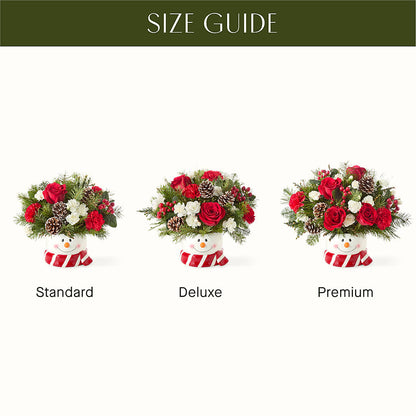 Jolly Snowman Bouquet – COUNTRY PEDDLER FLORAL & GIFT, Savanna IL