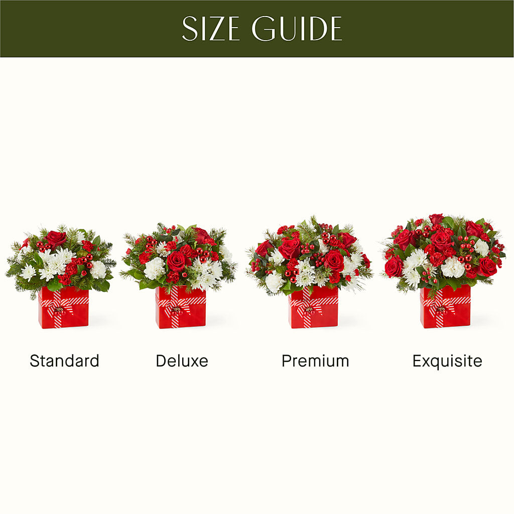 Presents Under the Tree Bouquet – COUNTRY PEDDLER FLORAL & GIFT, Savanna IL