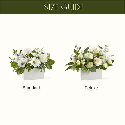 Fresh Linen Box Bouquet – COUNTRY PEDDLER FLORAL & GIFT, Savanna IL
