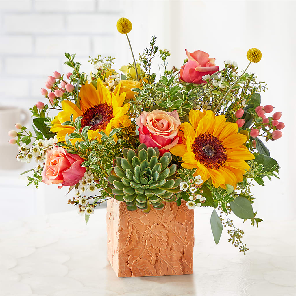 Sunflower Season Bouquet – COUNTRY PEDDLER FLORAL & GIFT, Savanna IL