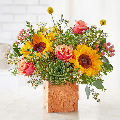 Sunflower Season Bouquet – COUNTRY PEDDLER FLORAL & GIFT, Savanna IL