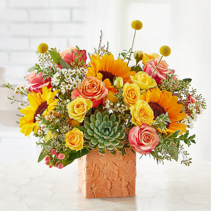 Sunflower Season Bouquet – COUNTRY PEDDLER FLORAL & GIFT, Savanna IL