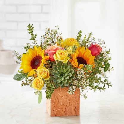 Sunflower Season Bouquet – COUNTRY PEDDLER FLORAL & GIFT, Savanna IL