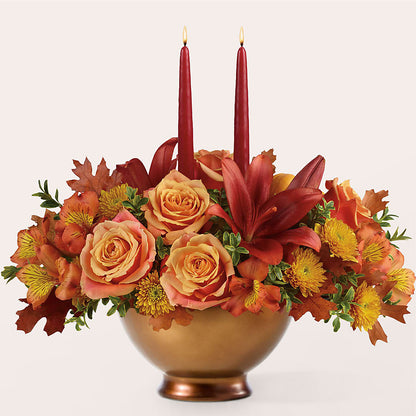 Harvest Table Centerpiece – COUNTRY PEDDLER FLORAL & GIFT, Savanna IL