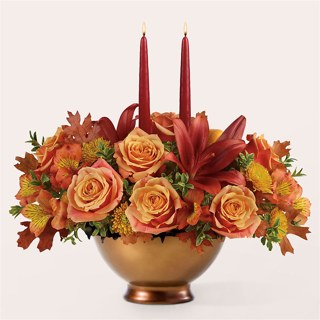 Harvest Table Centerpiece – COUNTRY PEDDLER FLORAL & GIFT, Savanna IL