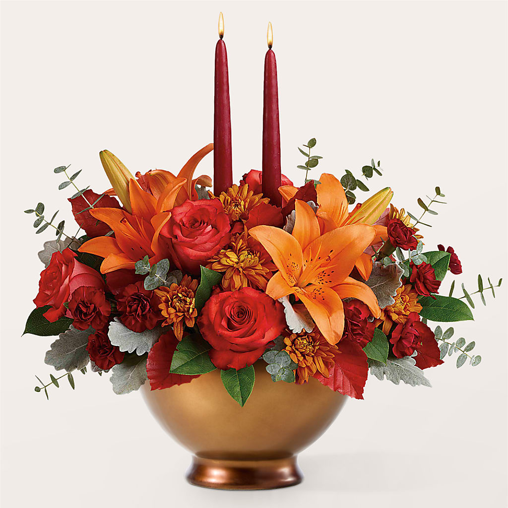 Fruits of Fall Centerpiece – COUNTRY PEDDLER FLORAL & GIFT, Savanna IL