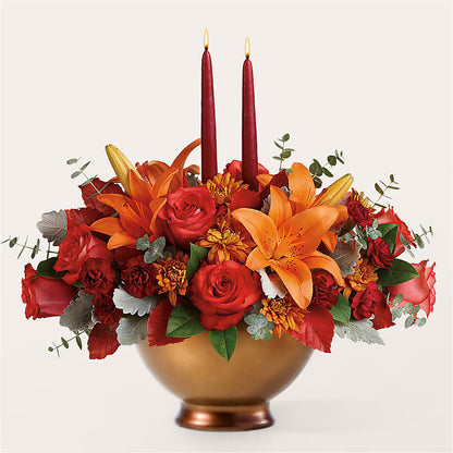 Fruits of Fall Centerpiece – COUNTRY PEDDLER FLORAL & GIFT, Savanna IL