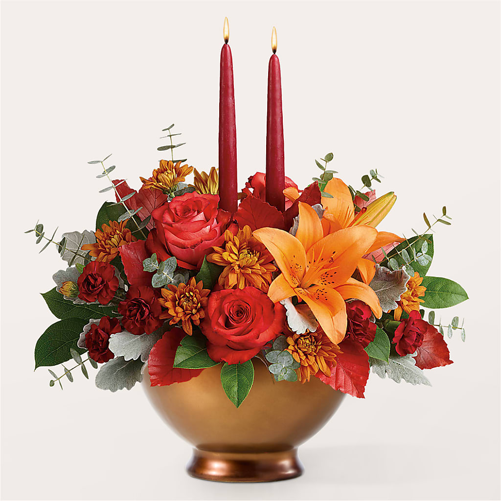 Fruits of Fall Centerpiece – COUNTRY PEDDLER FLORAL & GIFT, Savanna IL