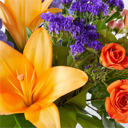 Radiant Citrus Bouquet – COUNTRY PEDDLER FLORAL & GIFT, Savanna IL