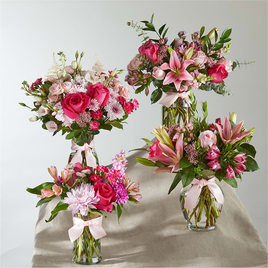 Pink Ribbon - A Florist Original – COUNTRY PEDDLER FLORAL & GIFT, Savanna IL