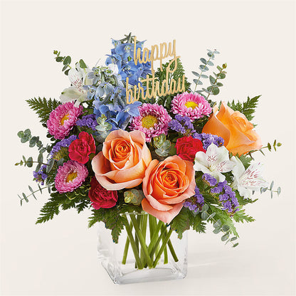 Birthday Bash Bouquet – COUNTRY PEDDLER FLORAL & GIFT, Savanna IL
