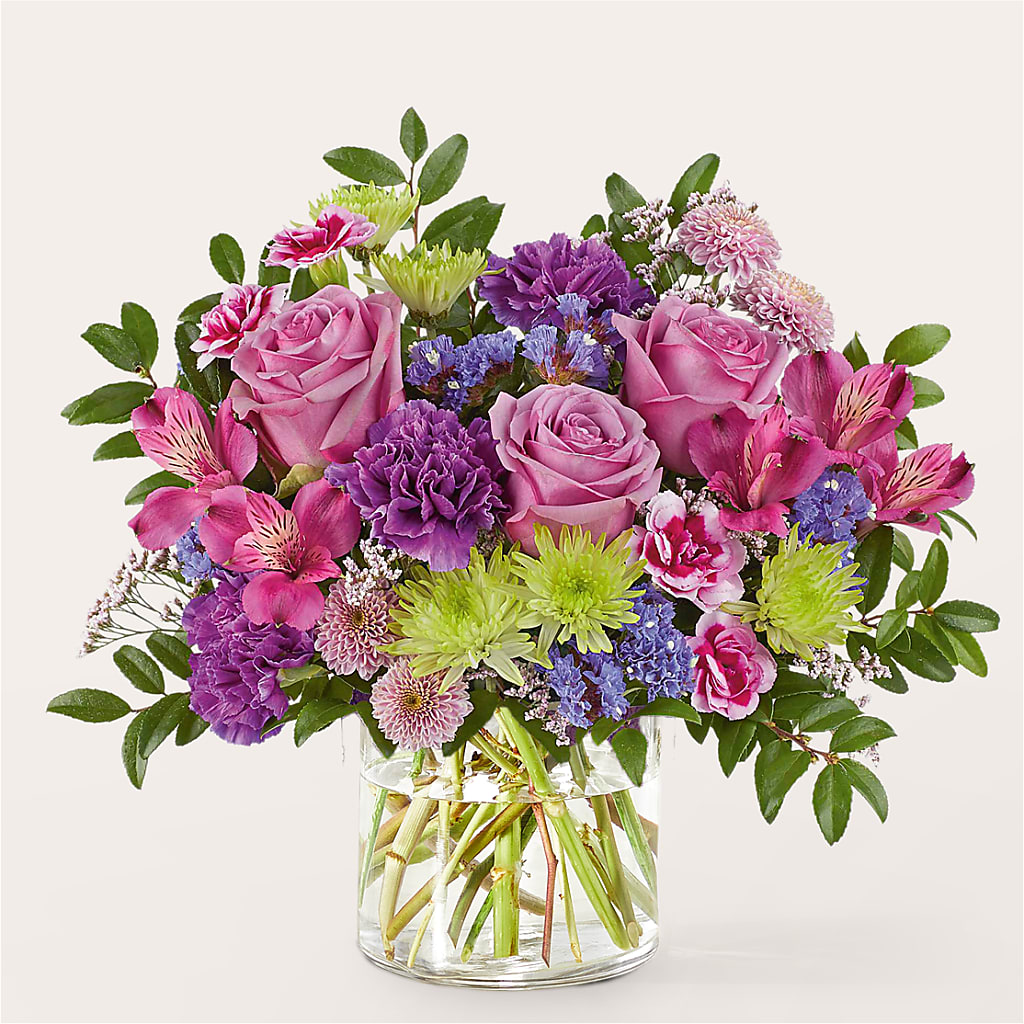 Glass Half Full Bouquet – COUNTRY PEDDLER FLORAL & GIFT, Savanna IL