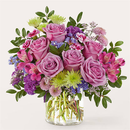 Glass Half Full Bouquet – COUNTRY PEDDLER FLORAL & GIFT, Savanna IL