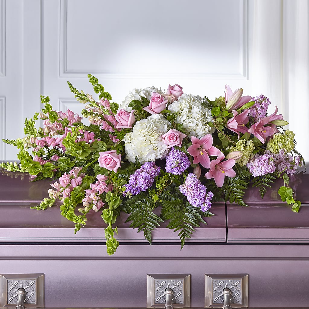 Life's Gratitude Casket Spray – COUNTRY PEDDLER FLORAL & GIFT, Savanna IL