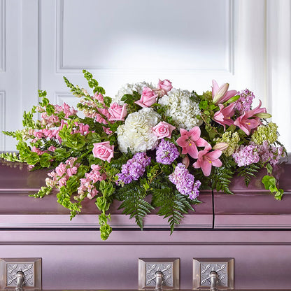 Life's Gratitude Casket Spray – COUNTRY PEDDLER FLORAL & GIFT, Savanna IL