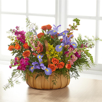 Garden of Life Basket – COUNTRY PEDDLER FLORAL & GIFT, Savanna IL