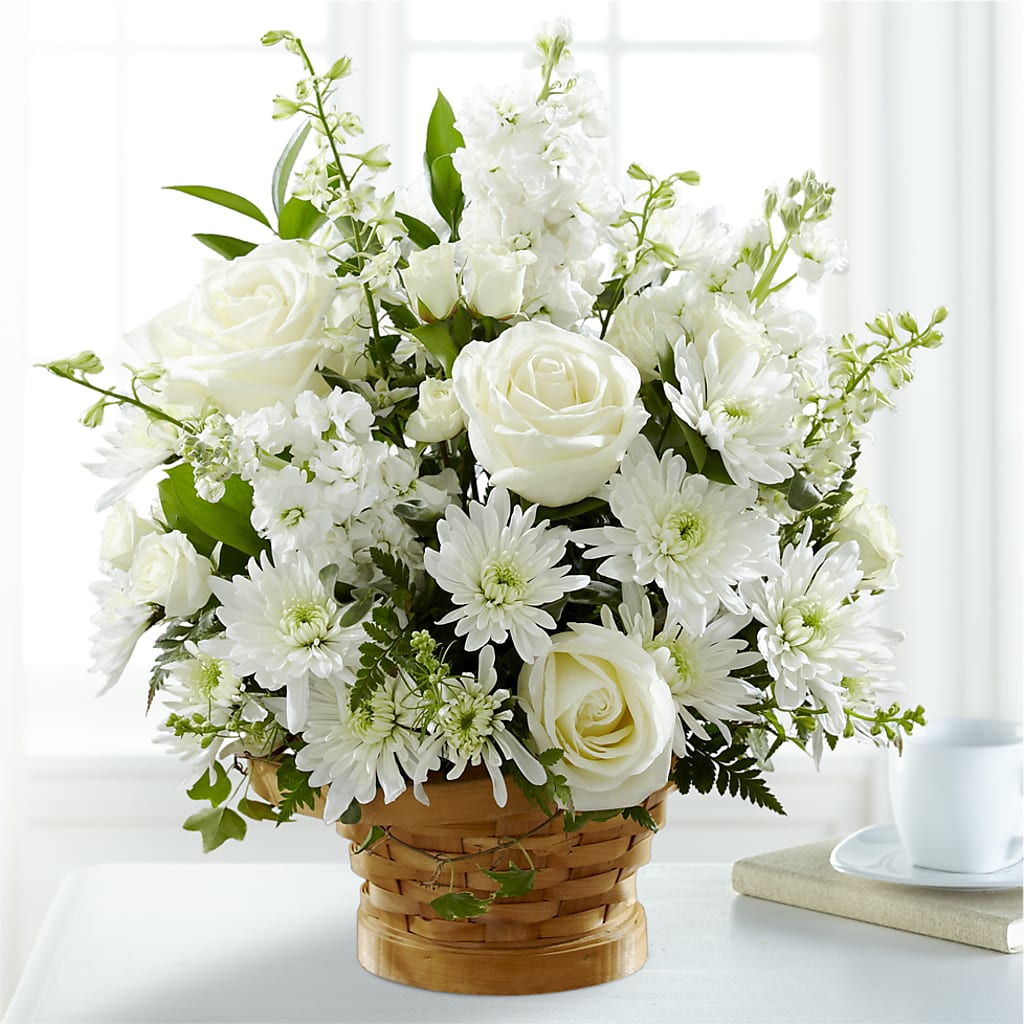 Heartfelt Condolences Arrangement – COUNTRY PEDDLER FLORAL & GIFT, Savanna IL