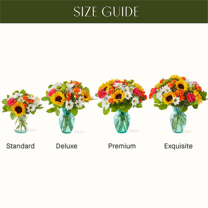 Sun-drenched Blooms Bouquet – COUNTRY PEDDLER FLORAL & GIFT, Savanna IL