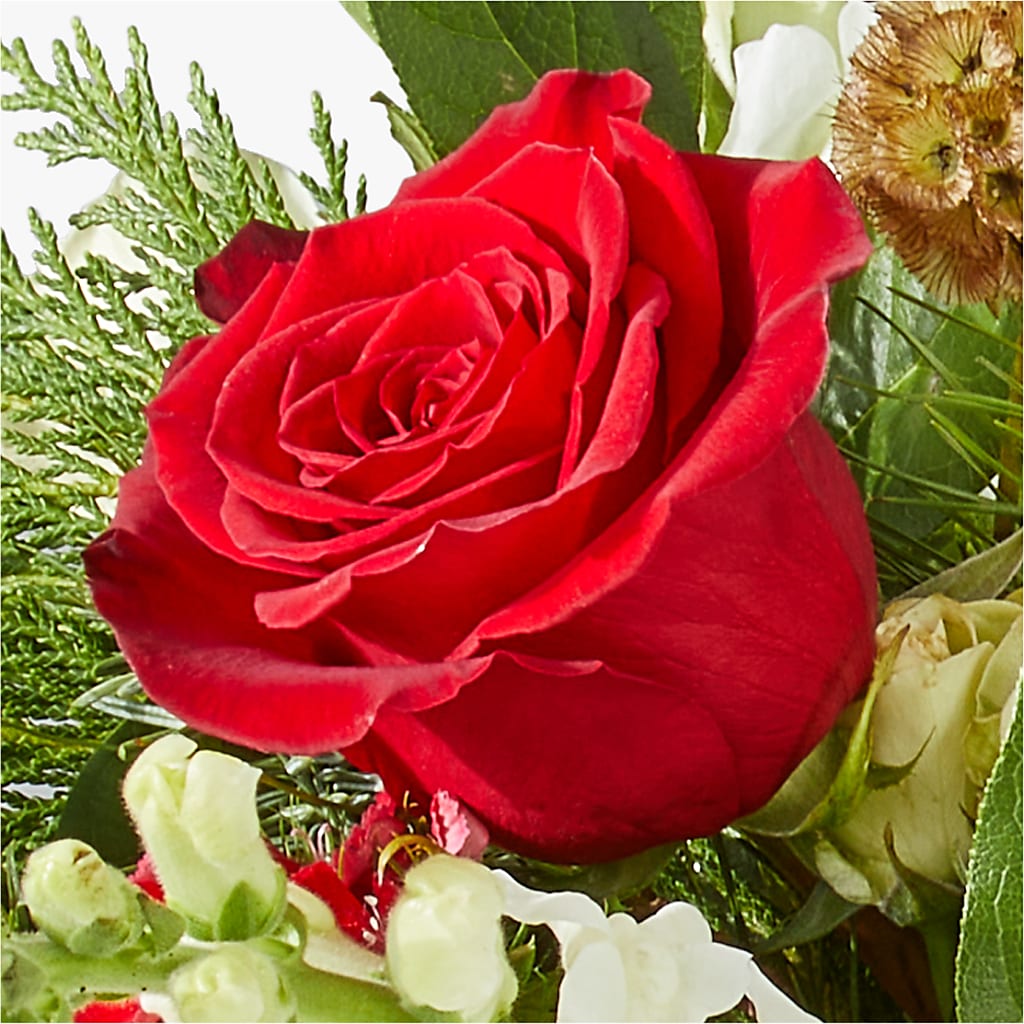 Deck the Halls Bouquet – COUNTRY PEDDLER FLORAL & GIFT, Savanna IL