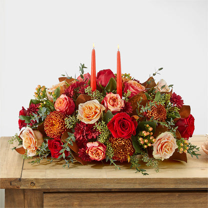 Gather Near Centerpiece – COUNTRY PEDDLER FLORAL & GIFT, Savanna IL