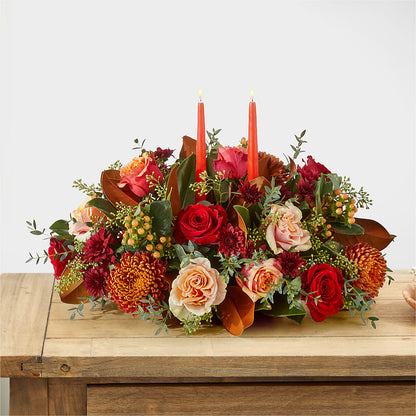 Gather Near Centerpiece – COUNTRY PEDDLER FLORAL & GIFT, Savanna IL