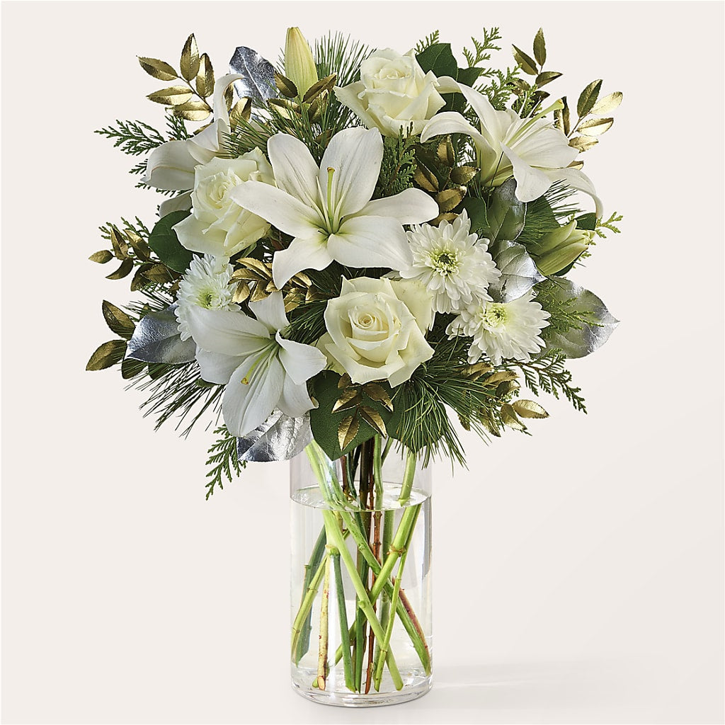 Wintry Mix Bouquet – COUNTRY PEDDLER FLORAL & GIFT, Savanna IL