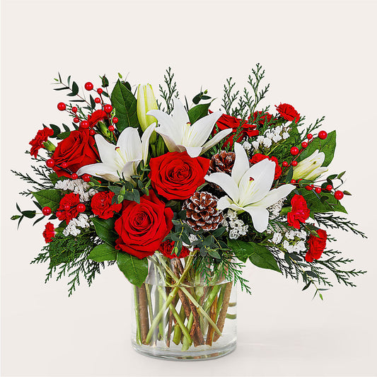 Best in Snow Bouquet – COUNTRY PEDDLER FLORAL & GIFT, Savanna IL